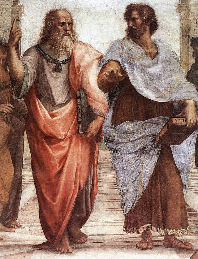 Πλάτων και Αριστοτέλης στο έργο του Ραφαήλ