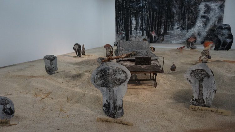 Anselm Kiefer, De l’Allemagne, 2015 (détail)