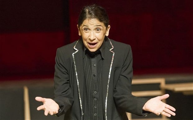 The Valley of Astonishment by Peter Brook at the Young Vic Theatre ...The Valley of Astonishment at the Young Vic Kathryn Hunter as Sammy Costas, Alastair Muir