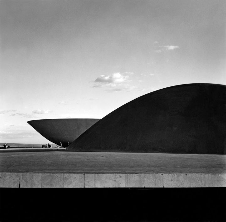 Palácio do Congresso Nacional. Brasília, 1960. Foto: Marcel Gautherot/IMS