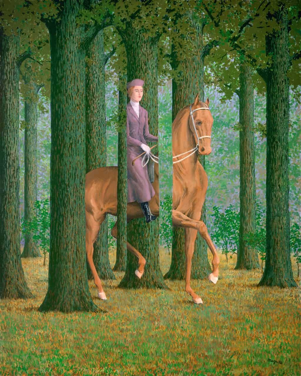 RenÈ Magritte, Le blanc-seing, 1965, © PhotothËque R. Magritte / Banque d'Images, Adagp, Paris, 2016